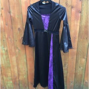Kids Spider Sorceress Witch Costume
